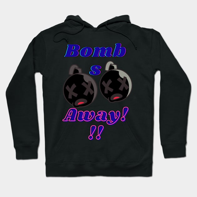 gaming Bombs Hoodie by LadiesGoldenSpiral